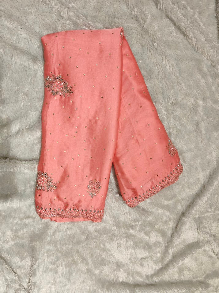 Stone Work Fancy Saree