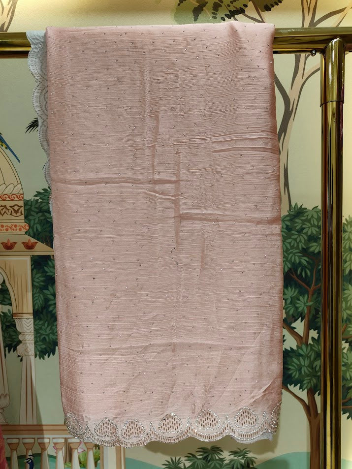 Ethereal Charm Chiffon Saree