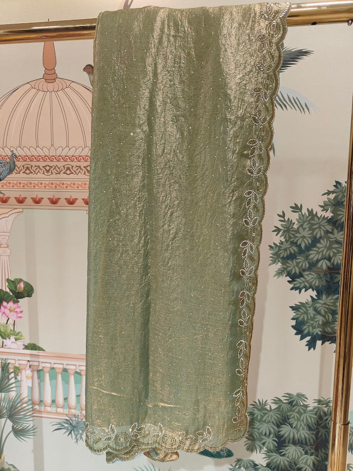 Ornate Glow Chiffon Saree