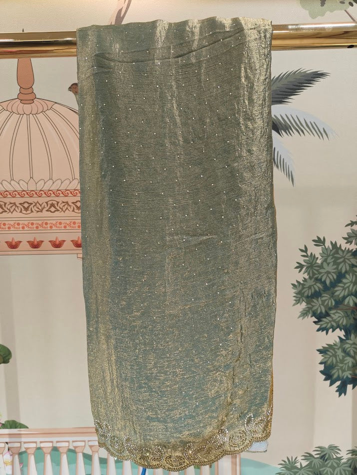 Ornate Glow Chiffon Saree